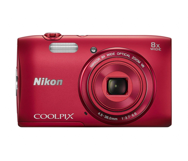 Nikon COOLPIX S3600 RED - 1450966 - zdjęcie 2